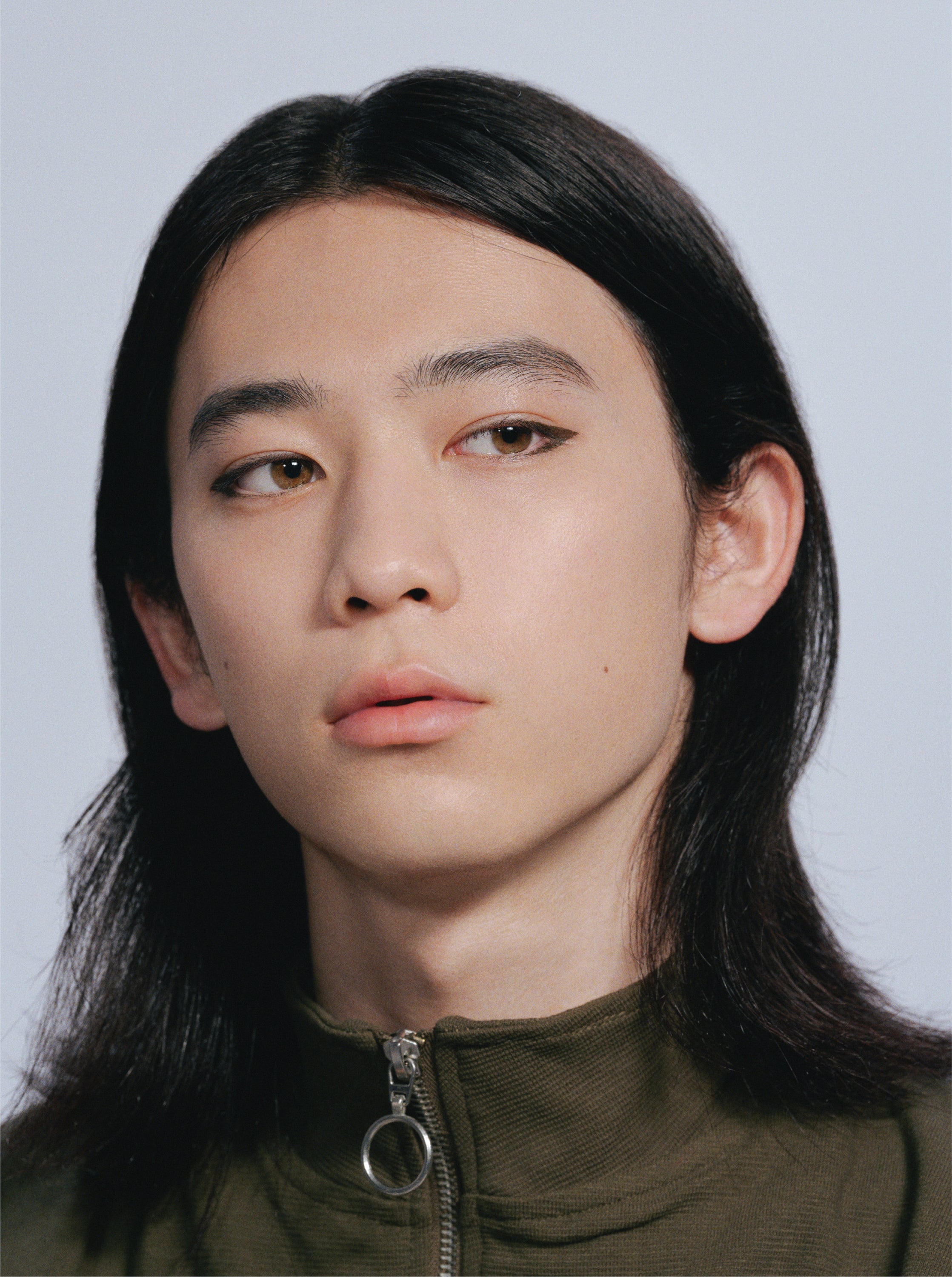 EYE OPENING LINER / Khaki