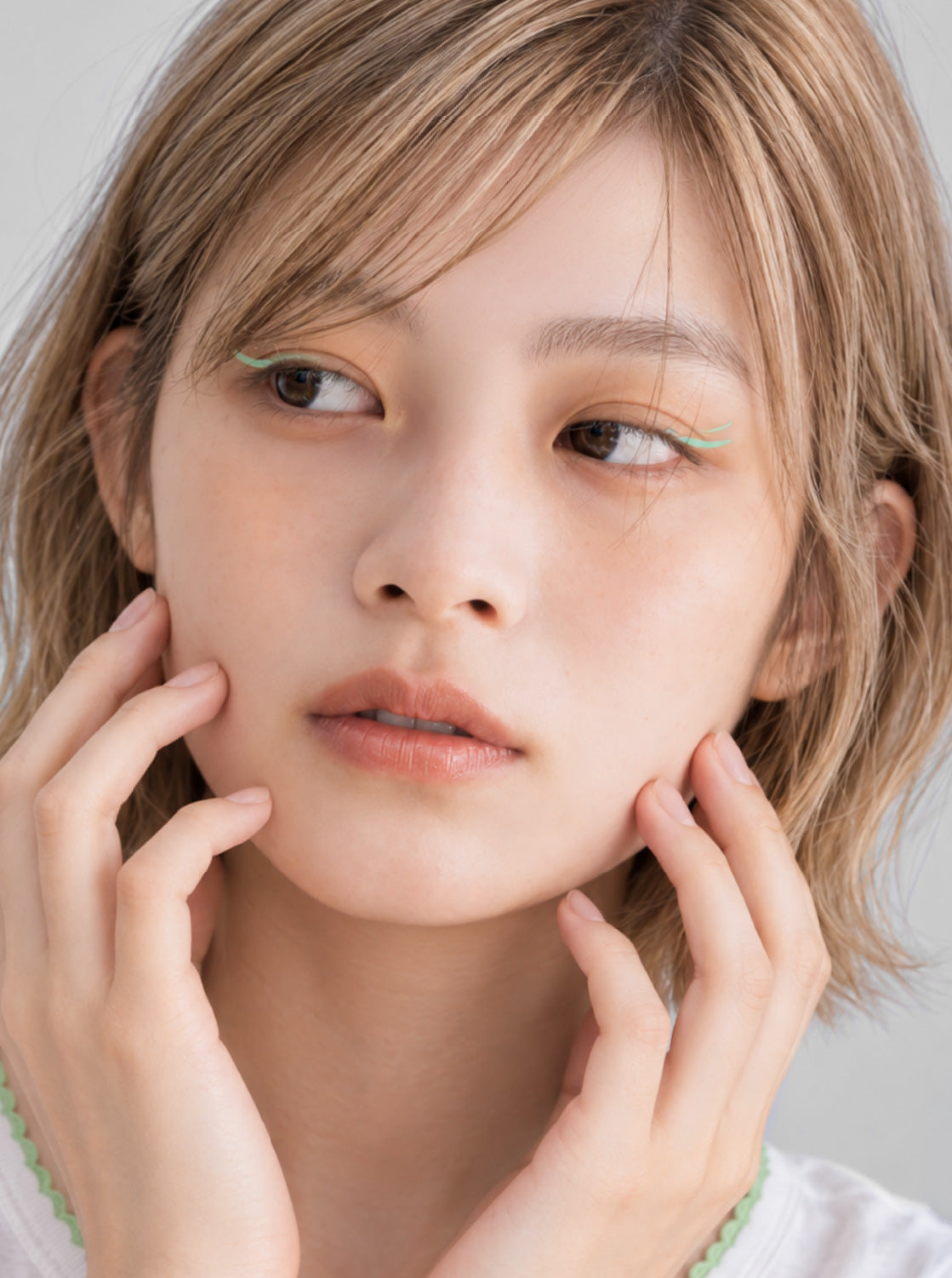 EYE OPENING LINER PASTEL GREEN(パステルグリーン) | UZU BY FLOWFUSHI