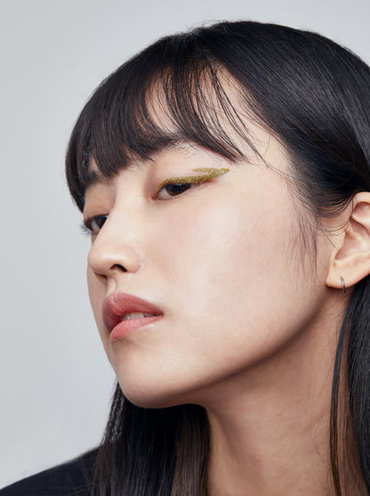 EYE OPENING LINER / Metallic Khaki