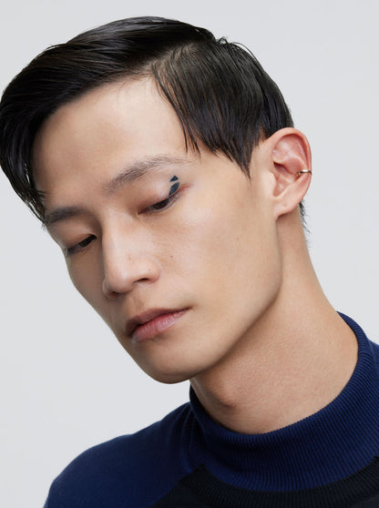 EYE OPENING LINER / Navy Black